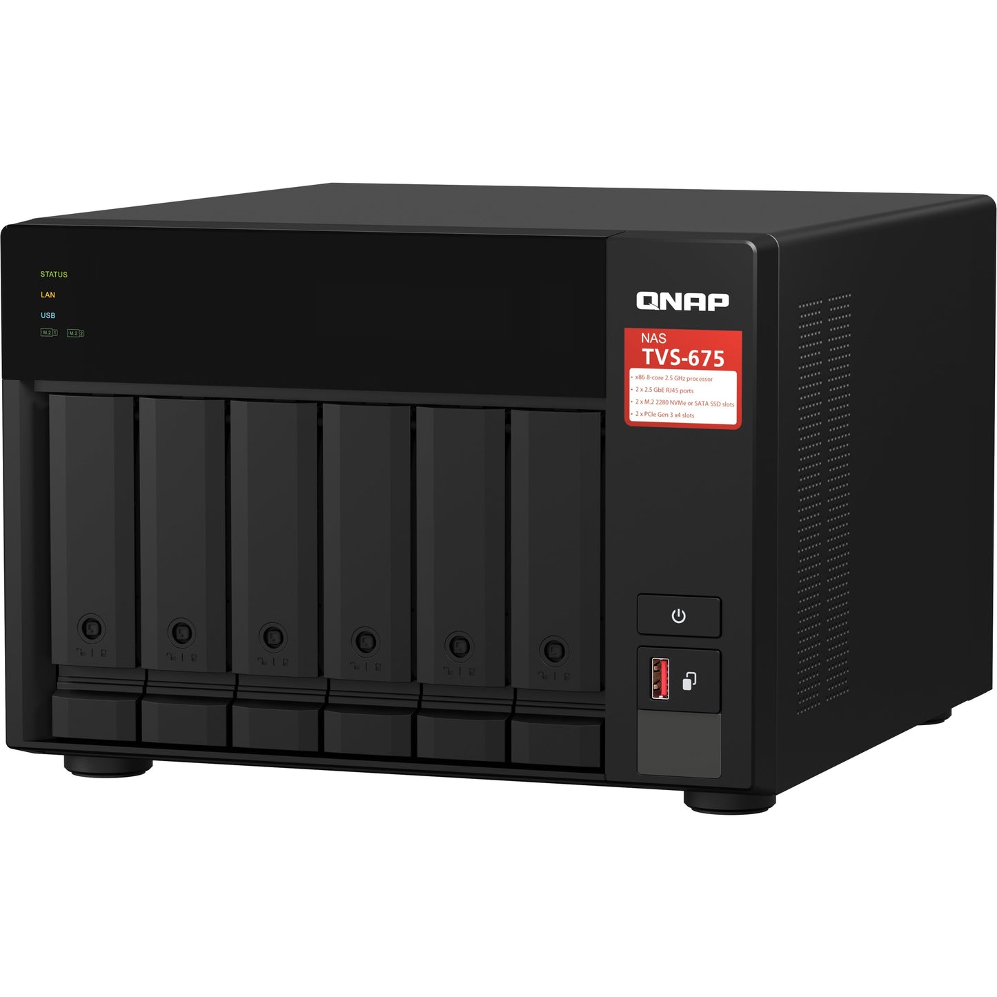 QNAP TVS-675 SAN/NAS Storage System