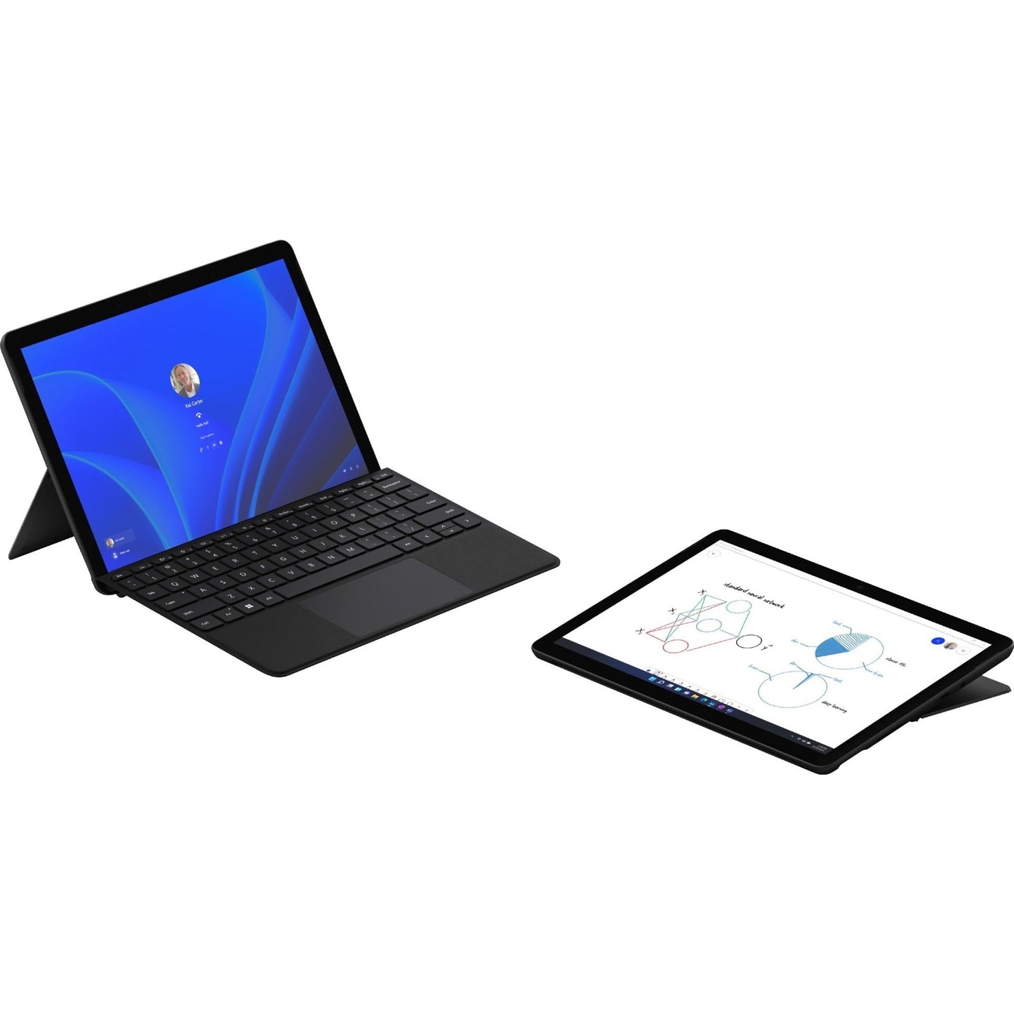 Microsoft Surface Go 3 Tablet - 10.5" - Pentium Gold 10th Gen i3-10100Y Dual-core (2 Core) 1.30 GHz - 8 GB RAM - 128 GB SSD - Windows 11 Pro - Black