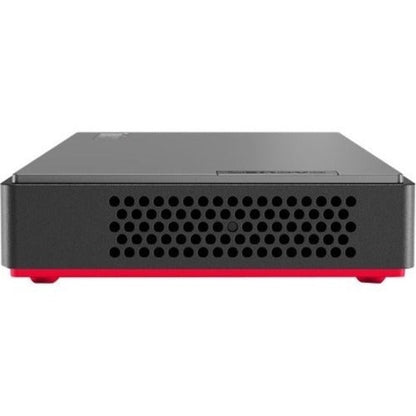 Lenovo ThinkCentre M75n 11BXS08D00 Desktop Computer - AMD Athlon Silver 3050e Dual-core (2 Core) 1.40 GHz - 4 GB RAM DDR4 SDRAM - 128 GB M.2 PCI Express NVMe SSD - Nano - Black