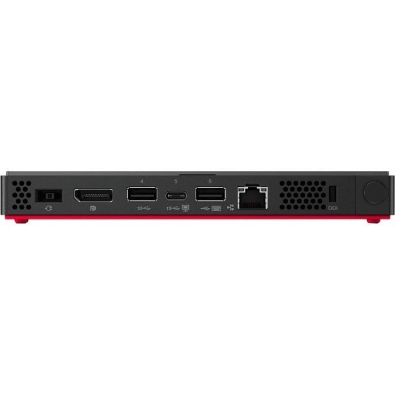 Lenovo ThinkCentre M75n 11BXS08D00 Desktop Computer - AMD Athlon Silver 3050e Dual-core (2 Core) 1.40 GHz - 4 GB RAM DDR4 SDRAM - 128 GB M.2 PCI Express NVMe SSD - Nano - Black