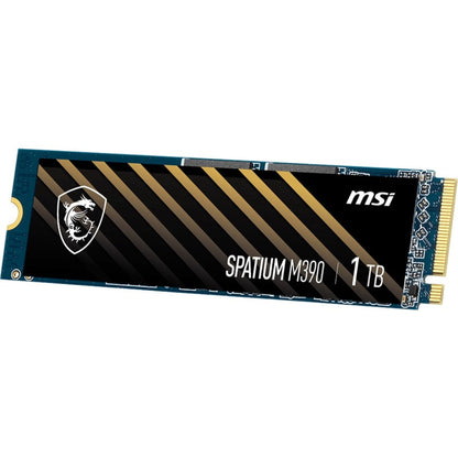 MSI SPATIUM M390 1 TB Solid State Drive - M.2 2280 Internal - PCI Express NVMe (PCI Express NVMe 3.0 x4)