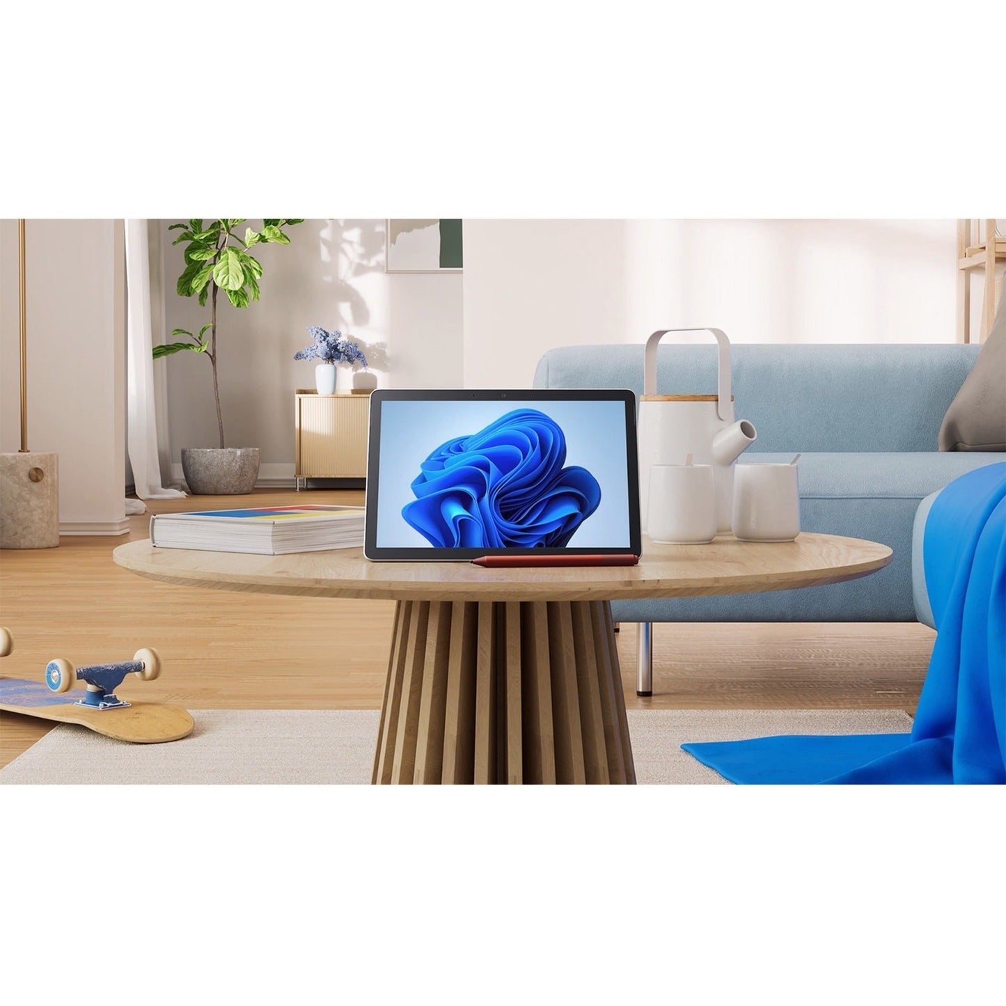 Microsoft Surface Go 3 Tablet - 10.5" - Core i3 10th Gen i3-10100Y Dual-core (2 Core) 1.30 GHz - 8 GB RAM - 128 GB SSD - Windows 10 - Platinum - TAA Compliant