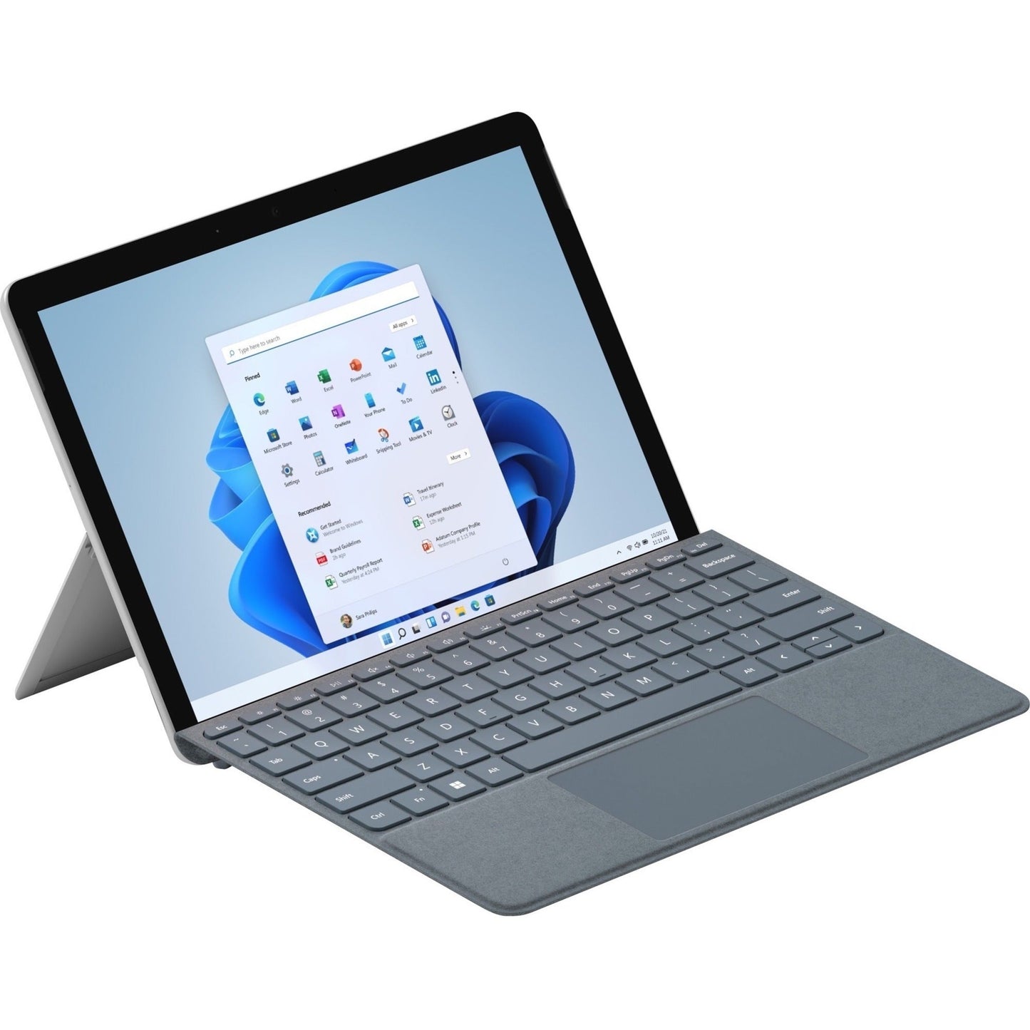 Microsoft Surface Go 3 Tablet - 10.5" - Core i3 10th Gen i3-10100Y Dual-core (2 Core) 1.30 GHz - 8 GB RAM - 128 GB SSD - Windows 10 - Platinum - TAA Compliant