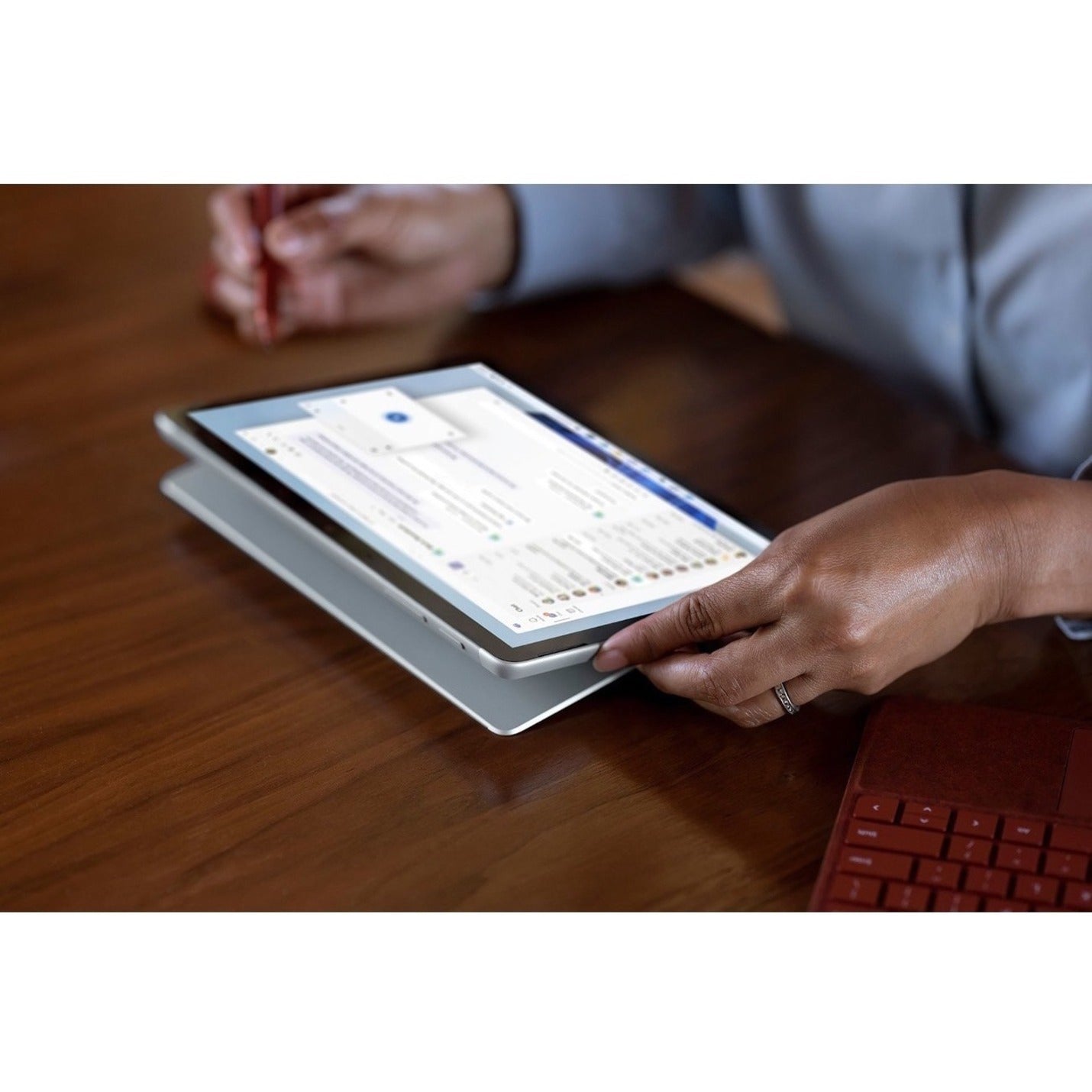 Microsoft Surface Go 3 Tablet - 10.5" - Core i3 10th Gen i3-10100Y Dual-core (2 Core) 1.30 GHz - 8 GB RAM - 128 GB SSD - Windows 10 - Platinum - TAA Compliant