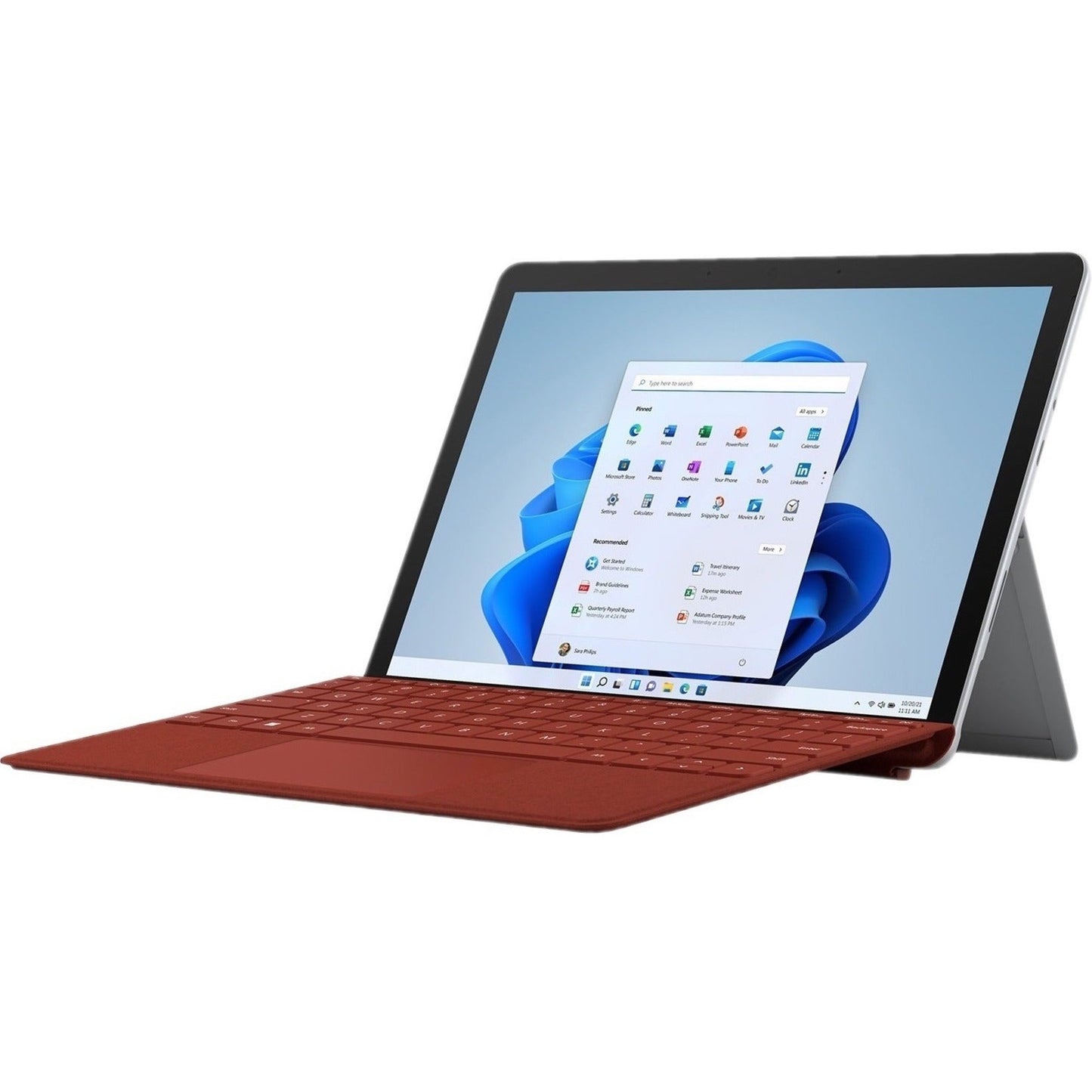 Microsoft Surface Go 3 Tablet - 10.5" - Core i3 10th Gen i3-10100Y Dual-core (2 Core) 1.30 GHz - 8 GB RAM - 128 GB SSD - Windows 10 - Platinum - TAA Compliant