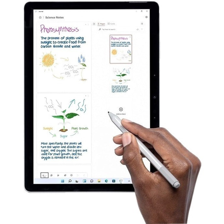 Microsoft Surface Go 3 Tablet - 10.5" - Core i3 10th Gen i3-10100Y Dual-core (2 Core) 1.30 GHz - 8 GB RAM - 128 GB SSD - Windows 10 - Platinum - TAA Compliant