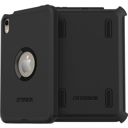 OtterBox Defender Carrying Case (Holster) Apple iPad mini (6th Generation) Tablet Apple Pencil - Black