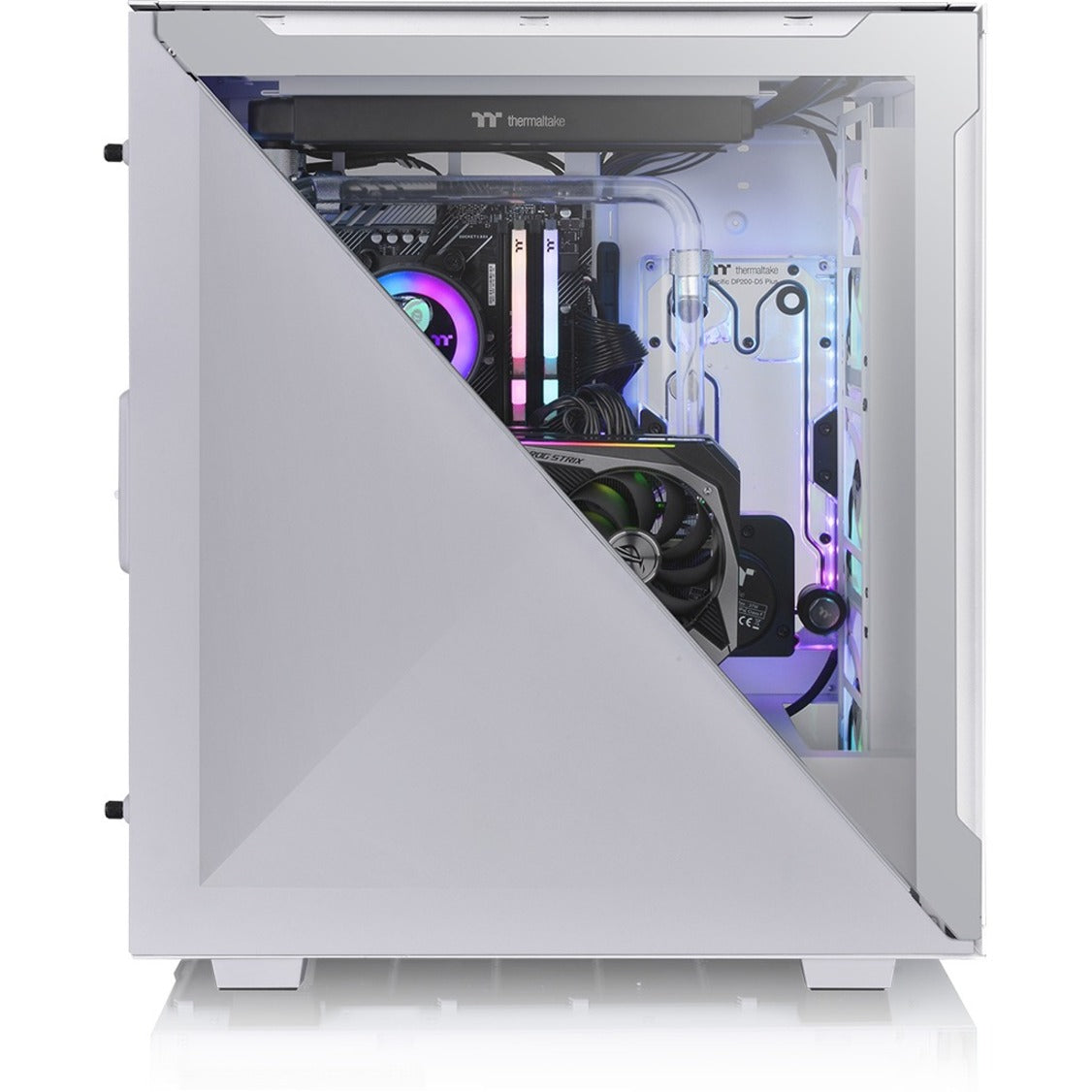 Thermaltake Divider 500 TG Air Snow Mid Tower Chassis