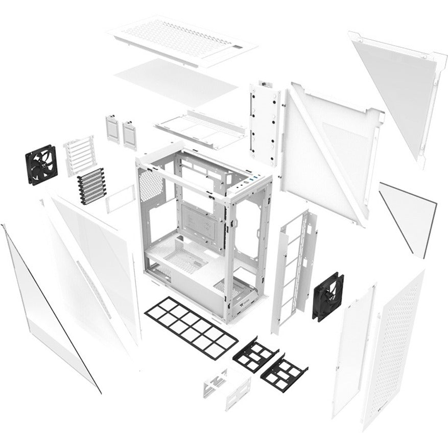 Thermaltake Divider 500 TG Air Snow Mid Tower Chassis