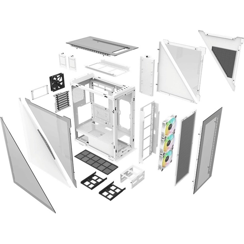 Thermaltake Divider 500 TG Snow ARGB Mid Tower Chassis