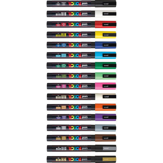 uni&reg; Posca PC-3M Paint Markers