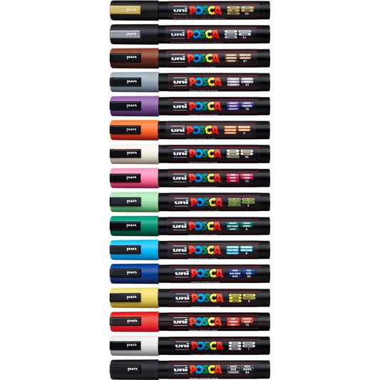 uni&reg; Posca PC-5M Paint Markers