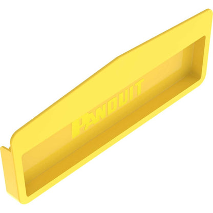 Panduit FiberRunner&reg; End Cap 12x4 Yellow