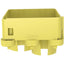 Panduit FiberRunner® 2-Port Spillout 4x4 Yellow