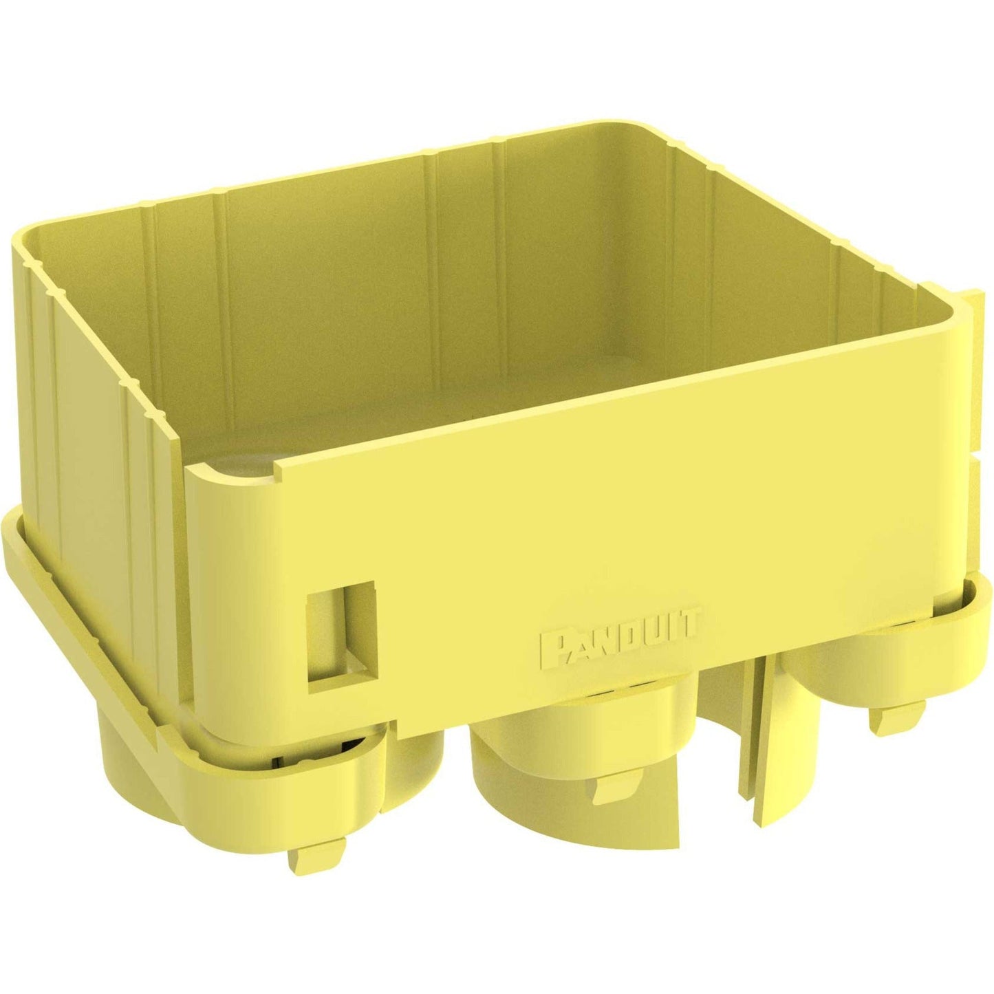 Panduit FiberRunner&reg; 2-Port Spillout 4x4 Yellow