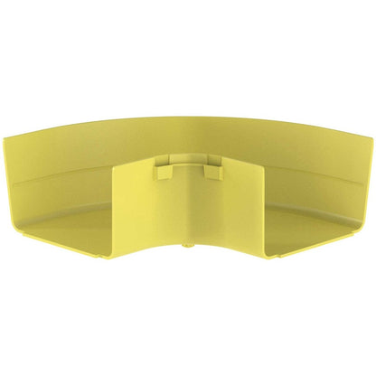 Panduit FiberRunner&reg; Horizontal Right-Angle 90&deg; 6x4 Yellow