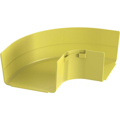 Panduit FiberRunner&reg; Horizontal Right-Angle 90&deg; 6x4 Yellow