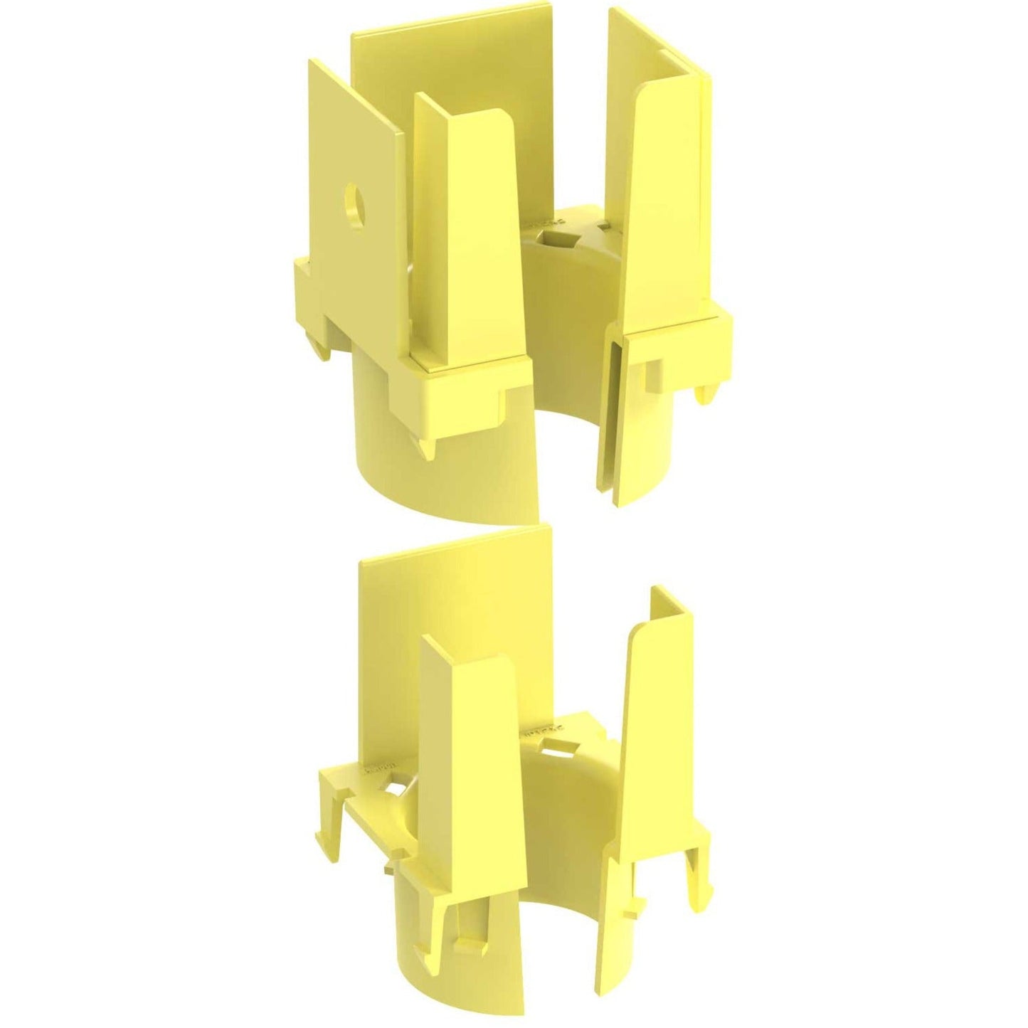 Panduit FiberRunner&reg; 1-Port Spillout 2x2 Yellow