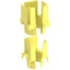 Panduit FiberRunner® 1-Port Spillout 2x2 Yellow