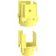 Panduit FiberRunner® 1-Port Spillout 2x2 Yellow