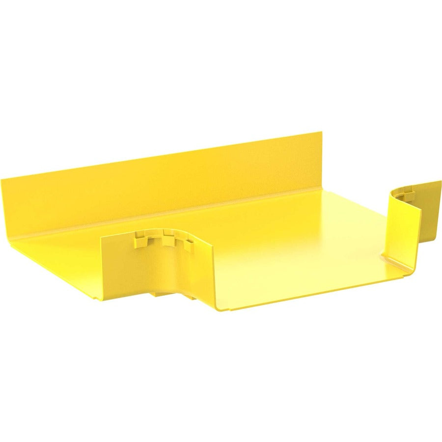 Panduit FiberRunner&reg; Horizontal Tee 12x4 Yellow