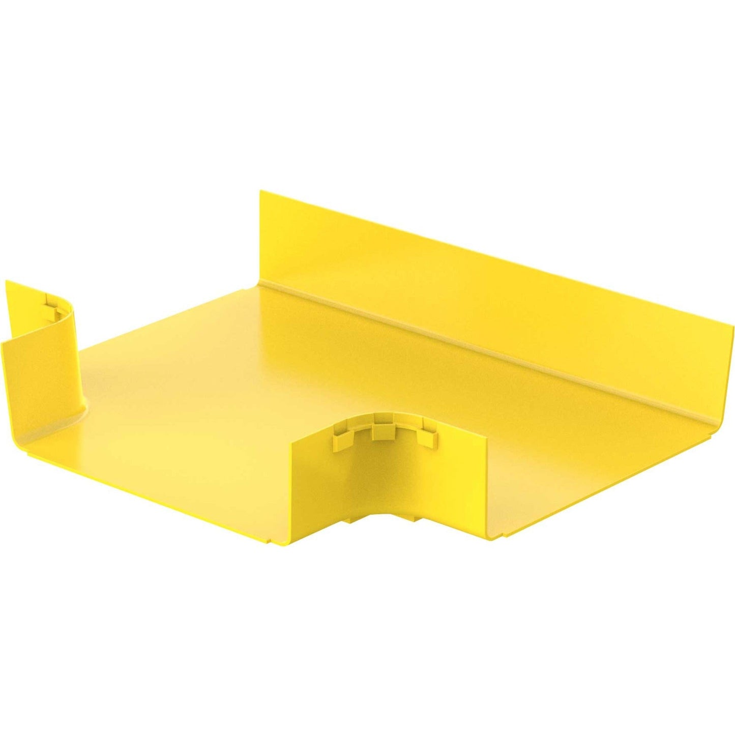 Panduit FiberRunner&reg; Horizontal Tee 12x4 Yellow