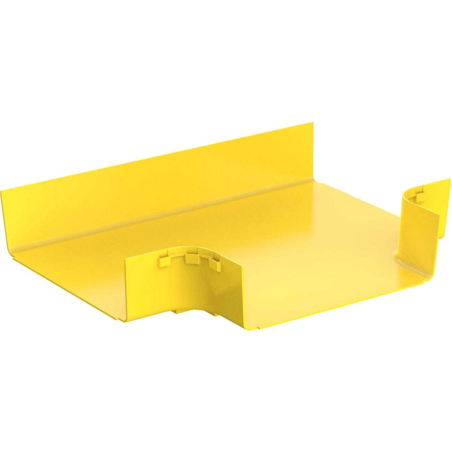 Panduit FiberRunner&reg; Horizontal Tee 12x4 Yellow