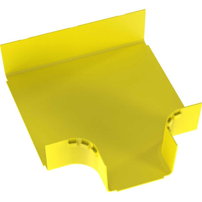 Panduit FiberRunner&reg; Horizontal Tee 90&deg; 12x4 Yellow