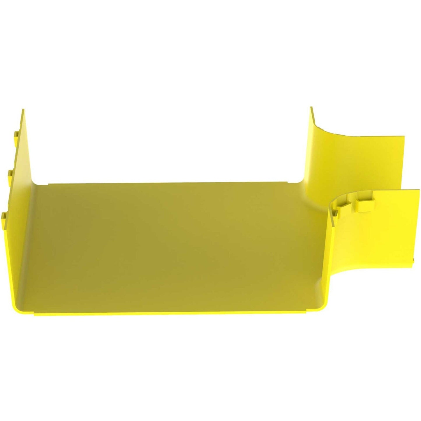 Panduit FiberRunner&reg; Horizontal Tee 90&deg; 12x4 Yellow