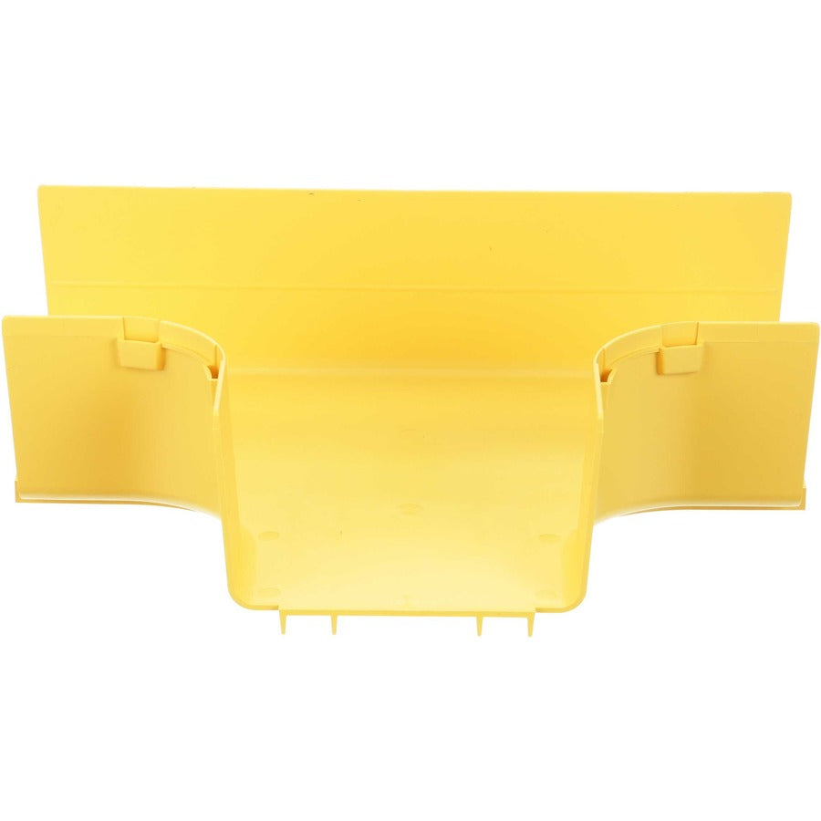 Panduit FiberRunner&reg; Horizontal Tee 6x4 Yellow