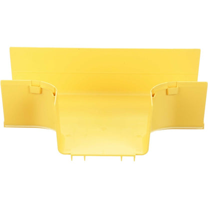 Panduit FiberRunner&reg; Horizontal Tee 6x4 Yellow