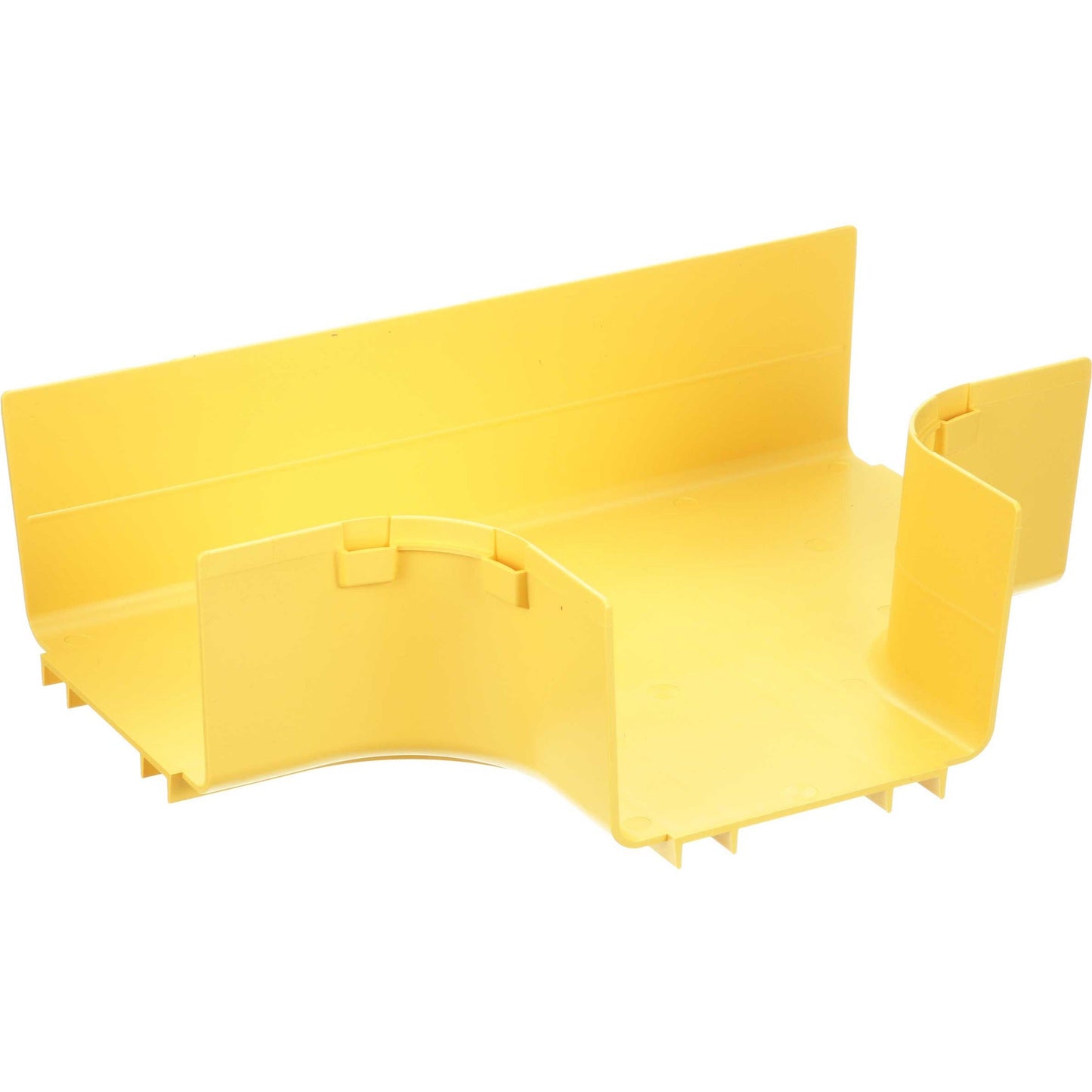 Panduit FiberRunner&reg; Horizontal Tee 6x4 Yellow