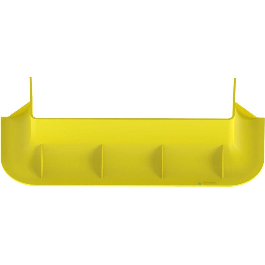 Panduit FiberRunner&reg; Bend Radius Control Trumpet 12x4 Yellow