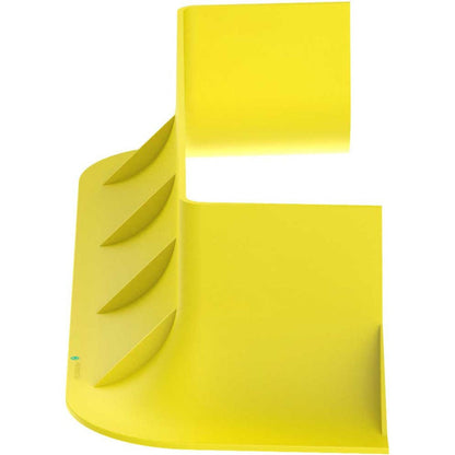 Panduit FiberRunner&reg; Bend Radius Control Trumpet 12x4 Yellow