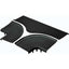 Panduit FiberRunner® Horizontal Tee Cover