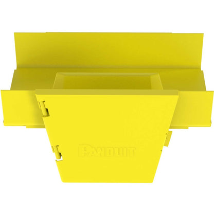 Panduit FiberRunner&reg; Vertical Tee 90&deg; 12x4 Yellow