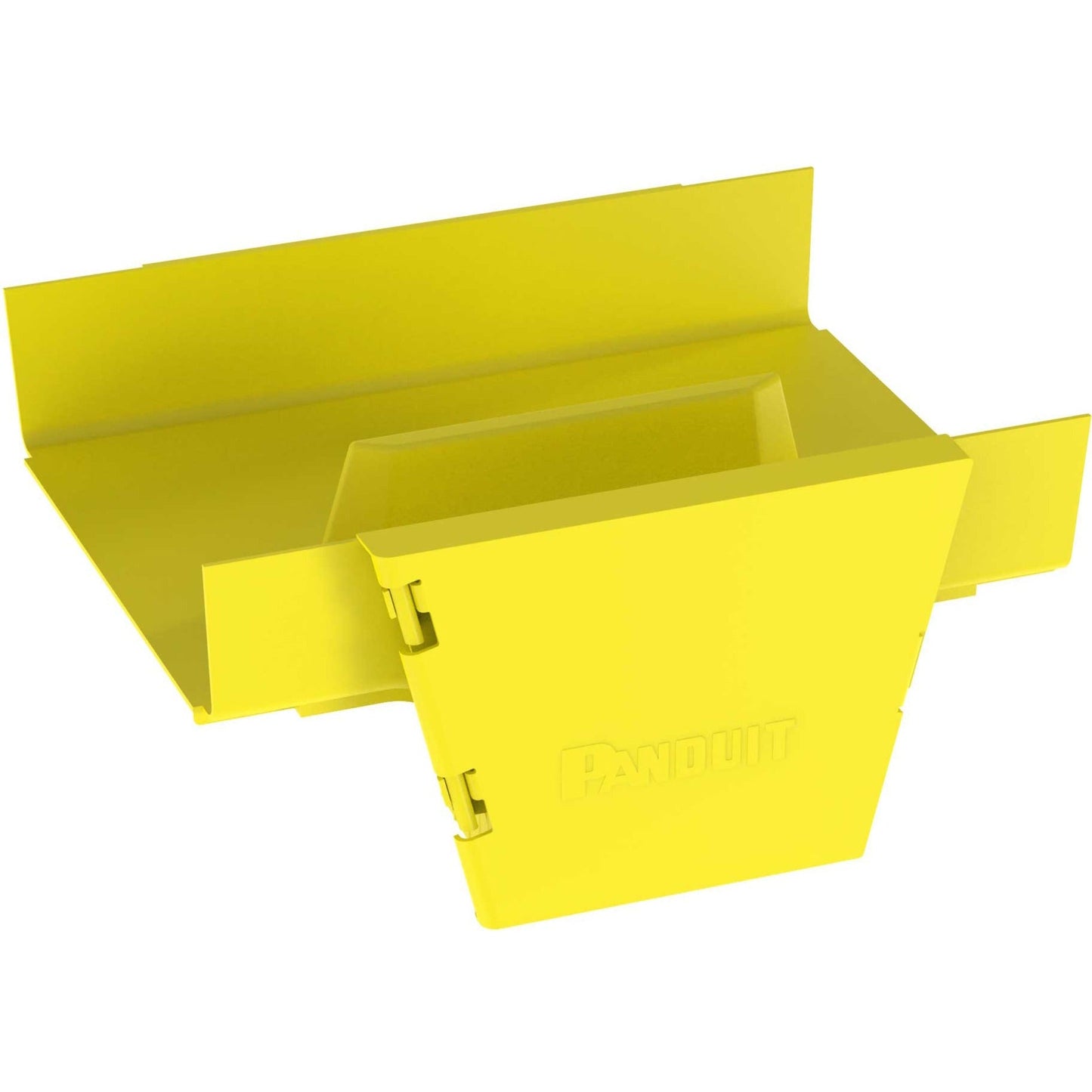 Panduit FiberRunner&reg; Vertical Tee 90&deg; 12x4 Yellow