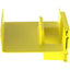 Panduit FiberRunner® Vertical Tee 90° 12x4 Yellow