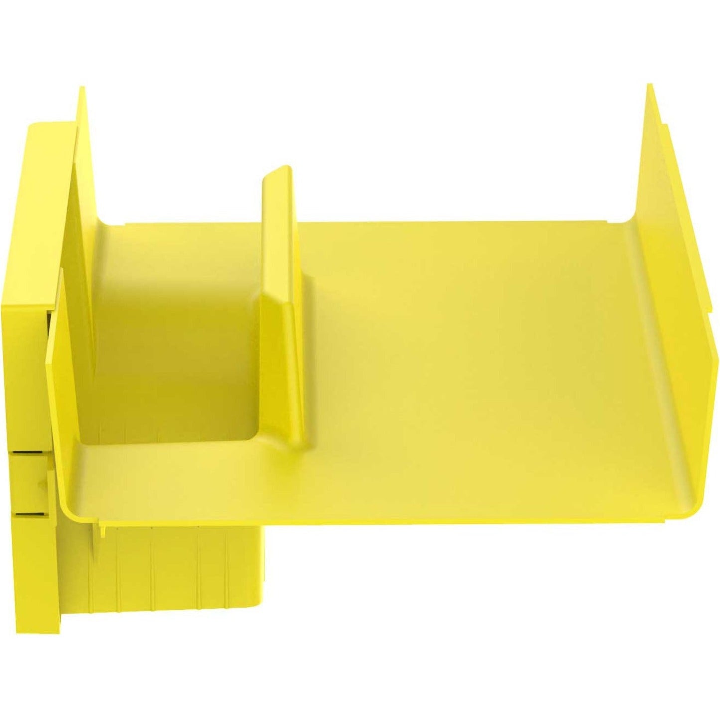 Panduit FiberRunner&reg; Vertical Tee 90&deg; 12x4 Yellow