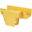 Panduit FiberRunner® Vertical Tee 90° 6x4 Yellow