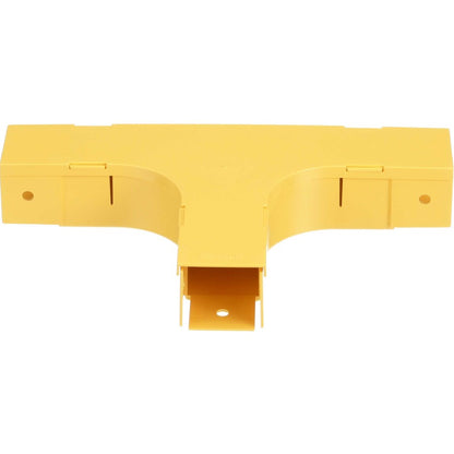 Panduit FiberRunner&reg; Horizontal Tee 90&deg; 2x2 Yellow