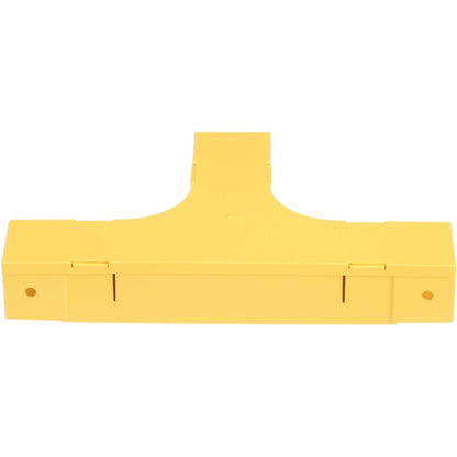 Panduit FiberRunner&reg; Horizontal Tee 90&deg; 2x2 Yellow