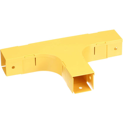 Panduit FiberRunner&reg; Horizontal Tee 90&deg; 2x2 Yellow