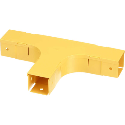 Panduit FiberRunner&reg; Horizontal Tee 90&deg; 2x2 Yellow