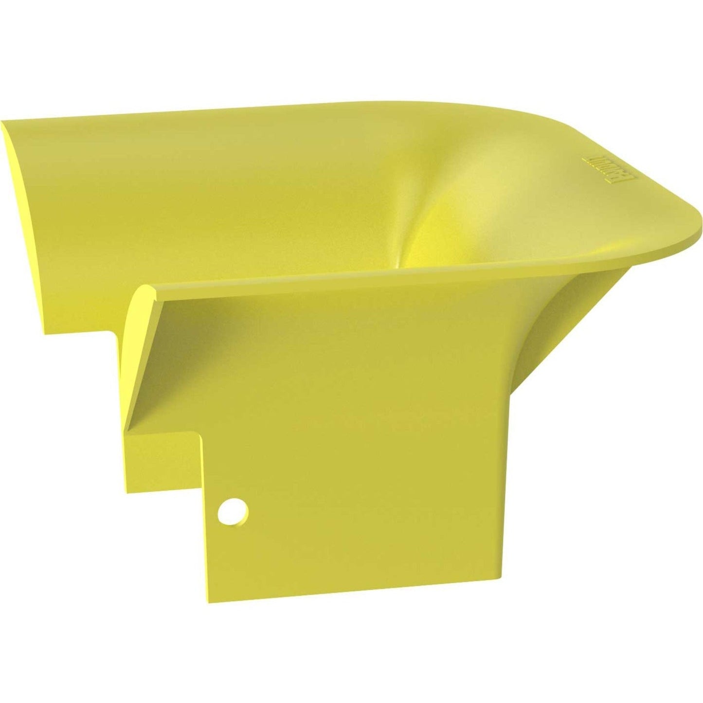 Panduit 3-Sided Vertical Tee Trumpet Spillout Yellow