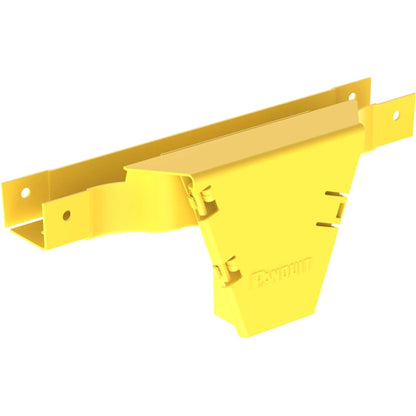 Panduit FiberRunner&reg; Vertical Tee 90&deg; 2x2 Yellow