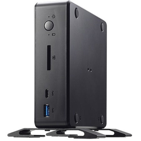 Shuttle XPC nano NC10U Desktop Computer - Intel Celeron 4205U Dual-core (2 Core) 1.80 GHz - 8 GB RAM DDR4 SDRAM - Black