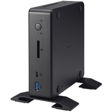 Shuttle XPC nano NC10U Desktop Computer - Intel Celeron 4205U Dual-core (2 Core) 1.80 GHz - 8 GB RAM DDR4 SDRAM - Black