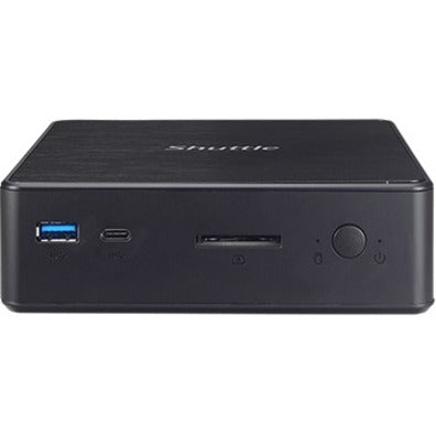 Shuttle XPC nano NC10U Desktop Computer - Intel Celeron 4205U Dual-core (2 Core) 1.80 GHz - 8 GB RAM DDR4 SDRAM - Black