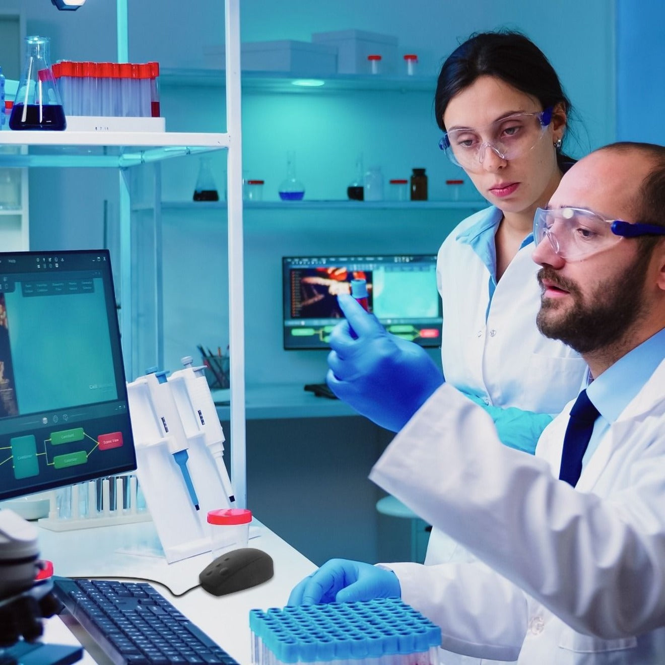 SIIG Industrial Grade Water and Dustproof USB Mouse with Button Type Scroll